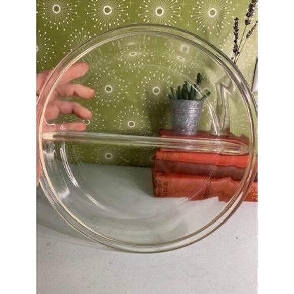 RARE Vintage Pyrex Divided Glass - Reverse San Serif Stamp - Picture 8 of 10